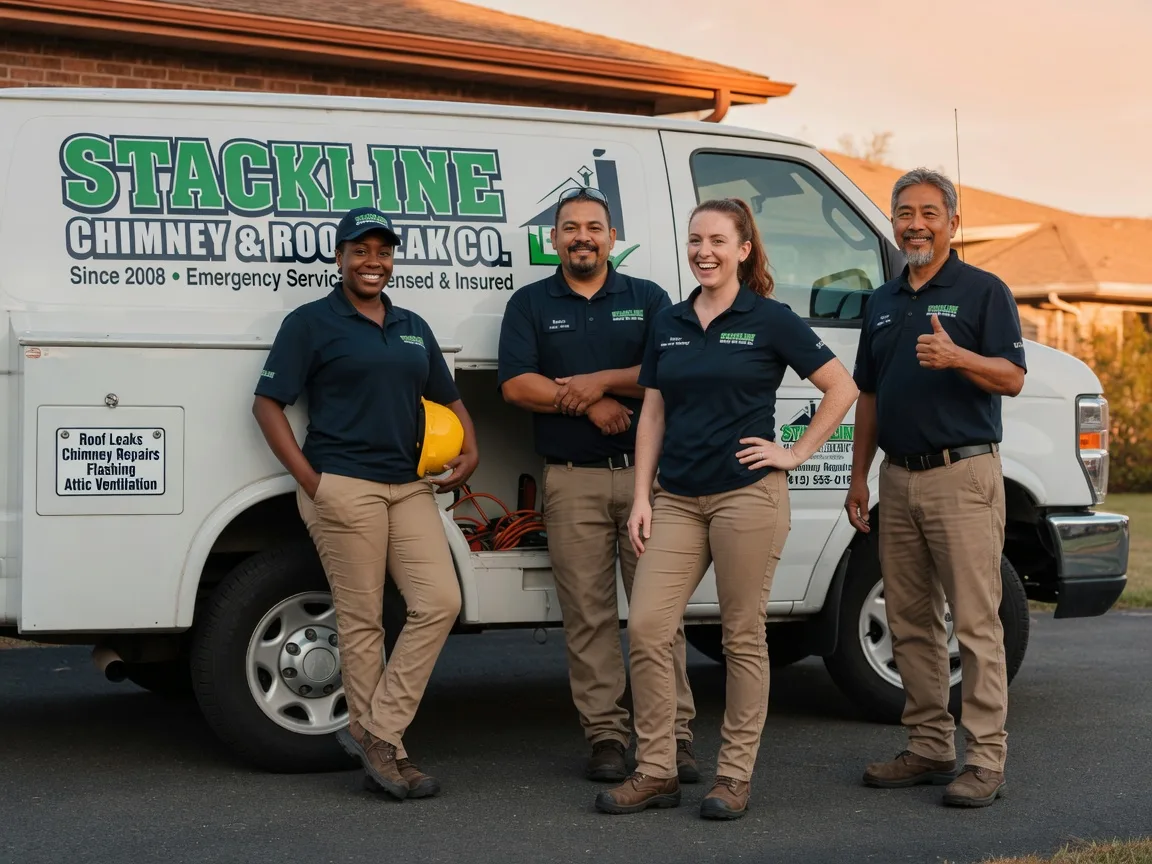 Chimney flashing repair company in Rock Cave, WV
